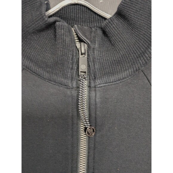 Lululemon Womens Scuba 1/2 Zip Jacket Sweatshirt Size 8 Black - Picture 4 of 11